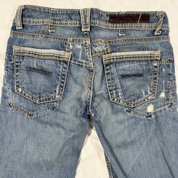 Y2K 2000s Yanuk Jeans Women's Mirage Flared Bootcut Size 27 Vintage EUC Low Rise - Picture 15 of 16